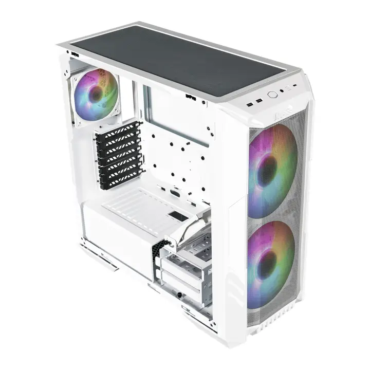 COOLER MASTER HAF 500 WHITE H500-WGNN-S00 - MT/SANS ALIM/ATX 