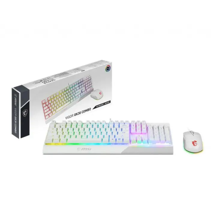 MSI VIGOR GK30 COMBO WHITE 