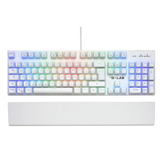 THE G-LAB KEYZ-RUBIDIUM - RED SWITCH/BLANC# 