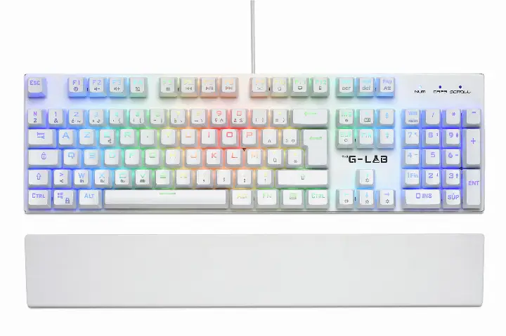 THE G-LAB KEYZ-RUBIDIUM - RED SWITCH/BLANC# 