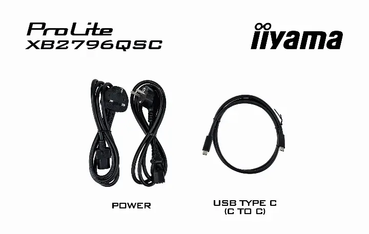 IIYAMA XB2796QSC-B1 27 QHD/75HZ/USB-C PD 65W 