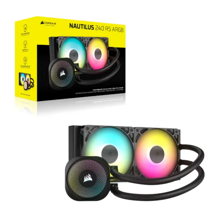 CORSAIR NAUTILUS 240 ARGB - 240 MM - NOIR 
