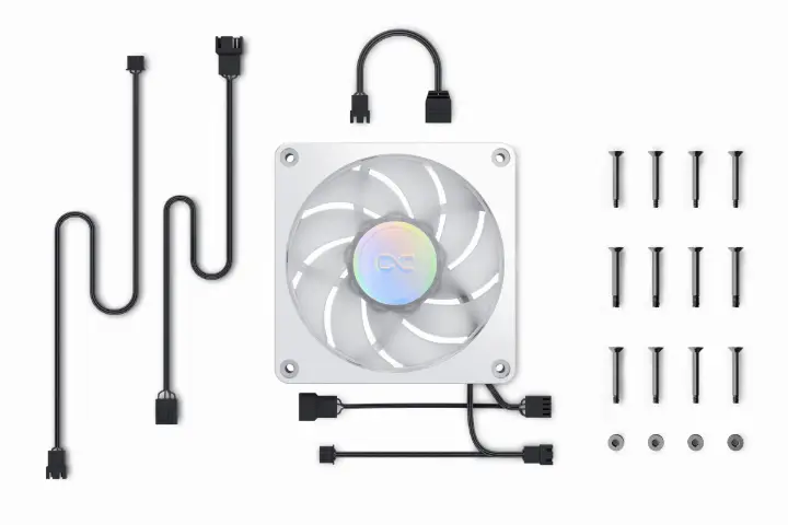 ALPHACOOL APEX STEALTH METALL AURORA 120 - CHROME 