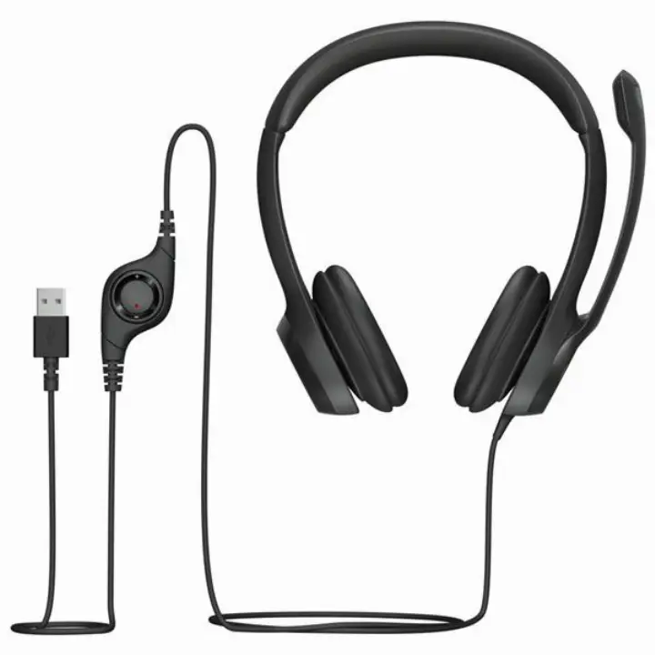 LOGITECH USB HEADSET H390  