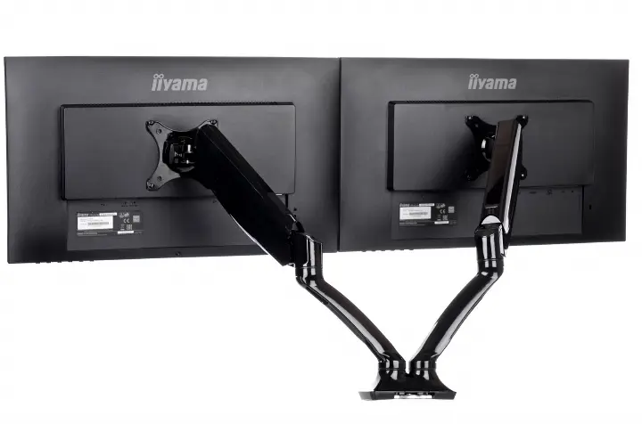 IIYAMA DUAL GAS SPRING ARMCLAMP 