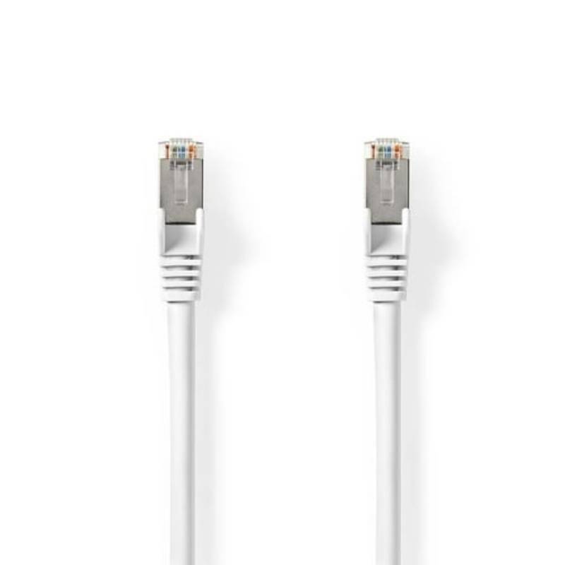 NEDIS CABLE RJ45 CAT8.1 S/FTP MALE/MALE - 15M - BLANC 