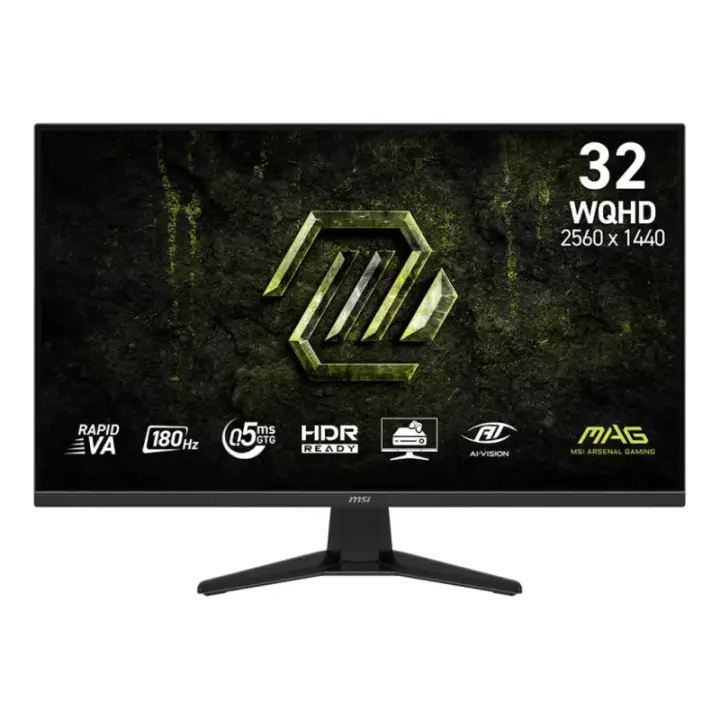 MSI MAG 325QF E18V ECRAN PLAT DE PC 80 CM (31.5) 2560 X 1440 PIXELS WIDE QUAD HD LED NOIR 