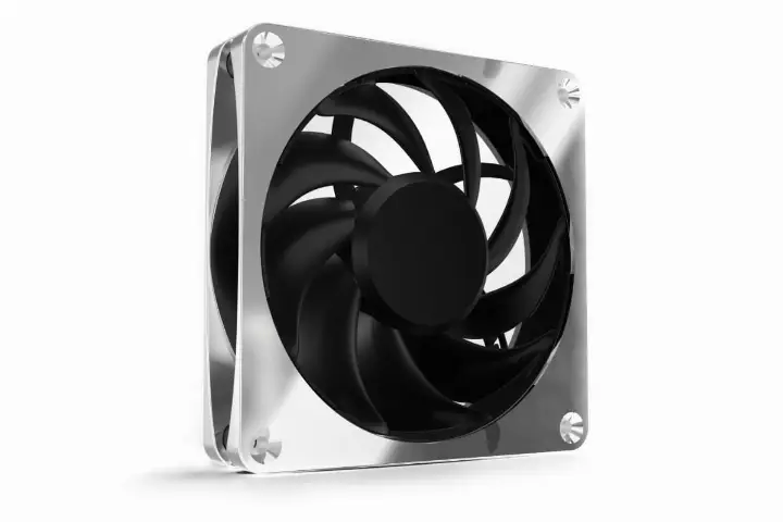 ALPHACOOL APEX STEALTH METAL 120MM - 2000RPM CHROME 