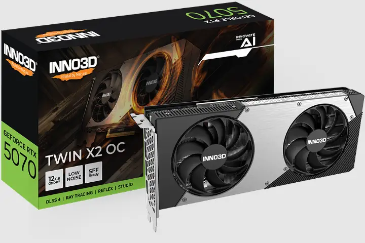 INNO3D GEFORCE RTX 5070 TWIN X2 OC 