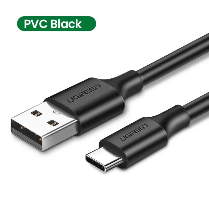UGREEN CABLE USB 2.0 VERS USB-C/1.5M/NOIR 