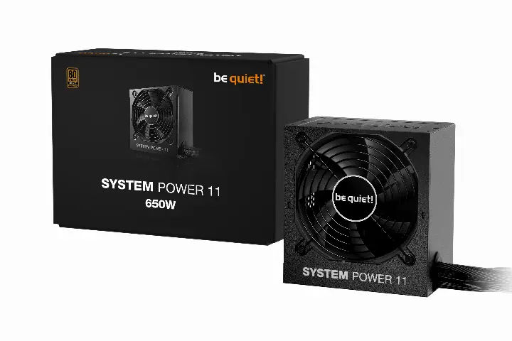 BE QUIET! ATX 650W - 80+ BRONZE - SYSTEM POWER 11 NOIR 
