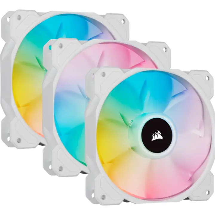 CORSAIR ICUE SP120 RGB ELITE PERFORMANCE PACK TRIPLEBLANC# 