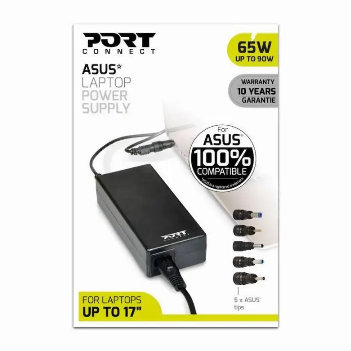 PORT ADAPTATEUR SECTEUR POUR NOTEBOOK ASUS 65W 