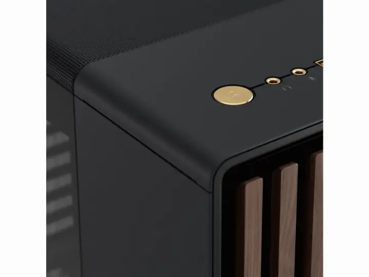 FRACTAL DESIGN NORTH CHARCOAL TG BLACK - MT/SANS ALIM/ATX 