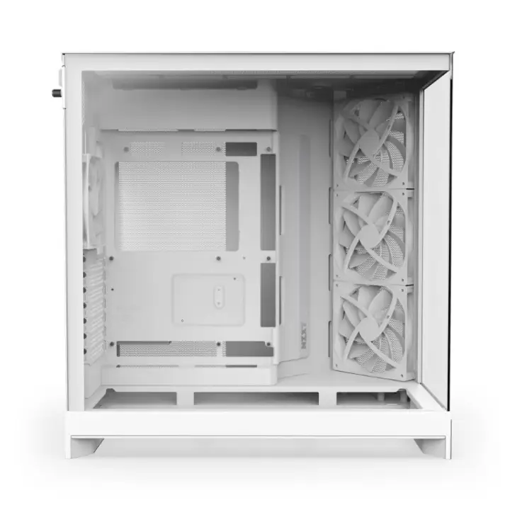 NZXT H9 FLOW BLANC - MT/SANS ALIM/E-ATX 