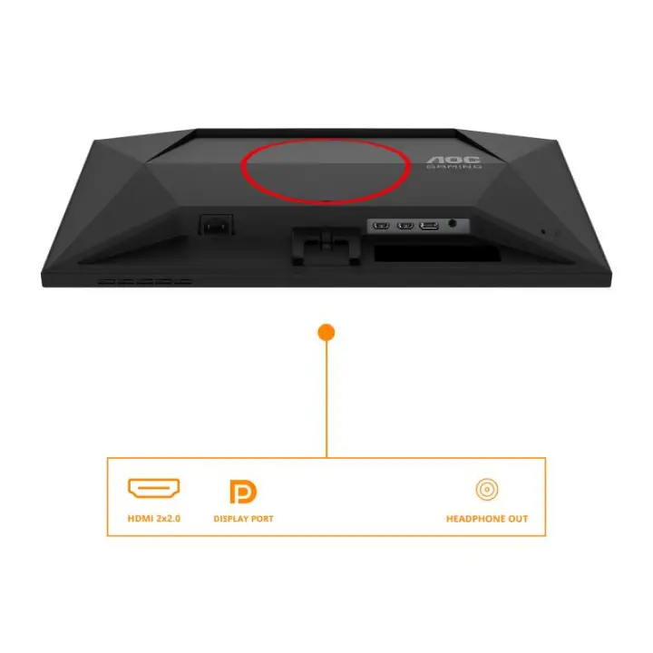 AOC G4 25G4SRE ECRAN PLAT DE PC 62.2 CM (24.5) 1920 X 1080 PIXELS FULL HD LED NOIR. ROUGE 