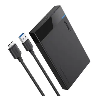 UGREEN USB-C VERS USB-A/2.5SATA/10T/HDD/0.50M/NOIR 