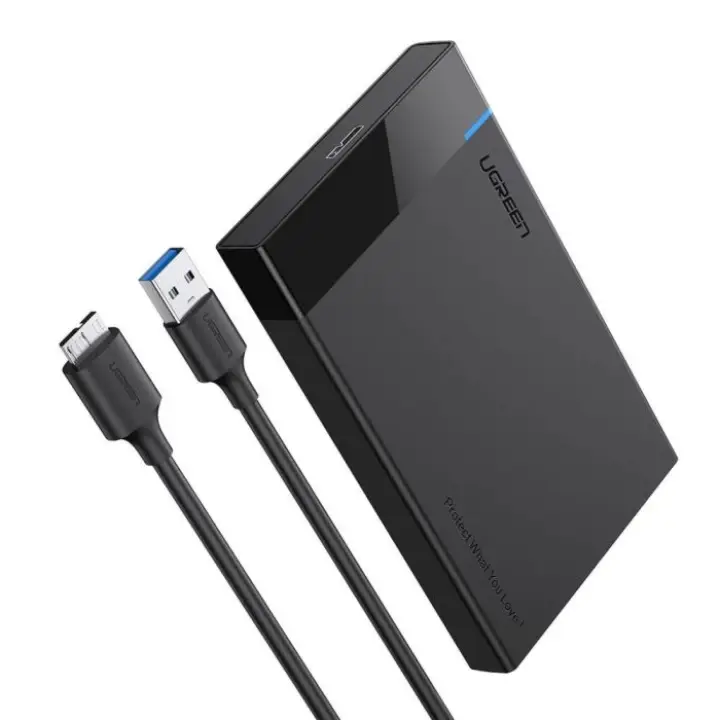 UGREEN USB-C VERS USB-A/2.5SATA/10T/HDD/0.50M/NOIR 