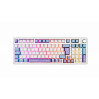 THE G-LAB KEYZ ELITE 400 RGB TRIPLE MODE - BLANC/BLEU 