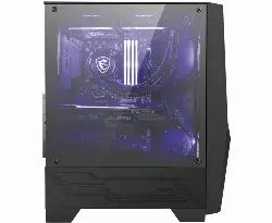 MSI MAG FORGE 100R Midi Tower Noir, Transparent