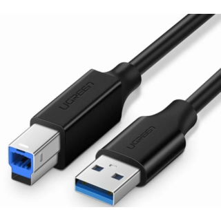 UGREEN CABLE USB-A VERS USB-B/2M/NOIR 