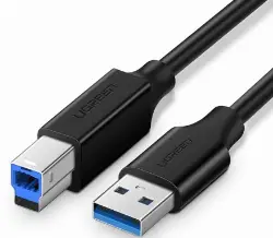 UGREEN CABLE USB-A VERS USB-B/2M/NOIR 