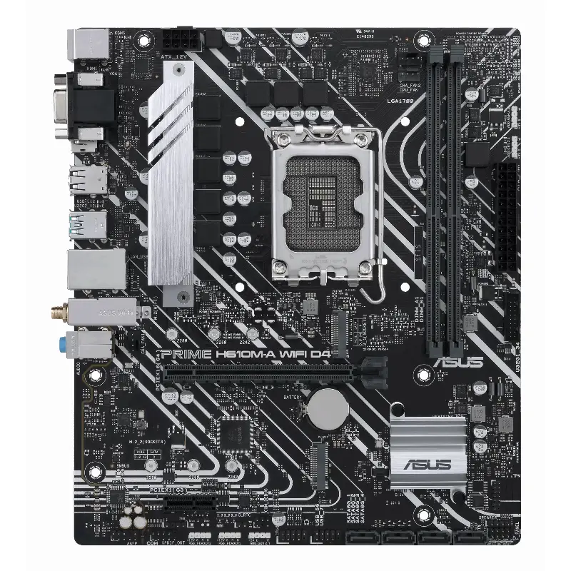ASUS PRIME H610M-A WIFI D4 - H610/LGA1700/DDR4/MATX 