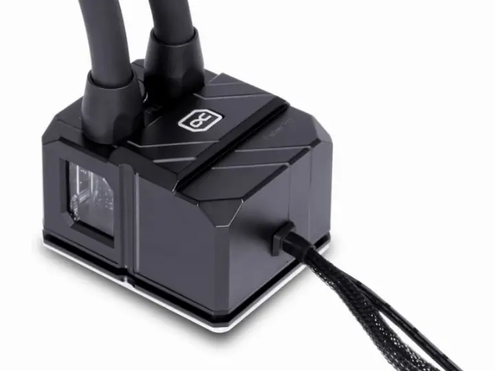 ALPHACOOL EISBAER PRO HPE AURORA 360MM CPU - NOIR 