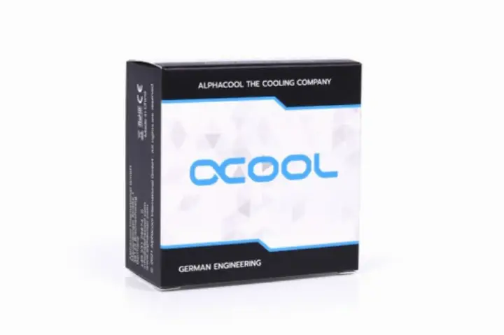 ALPHACOOL FITTING ANTI OFF ROTATAIF - G1/4 TO G1/4 IT CHROME 