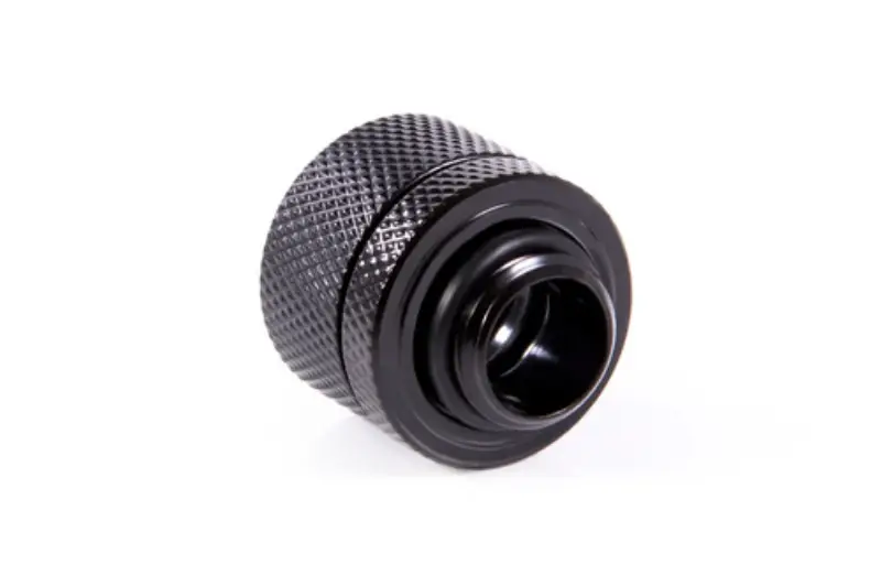 ALPHACOOL FITTING ANTI-OFF POUR TUBE RIGIDE NOIR 14MM G1/4 