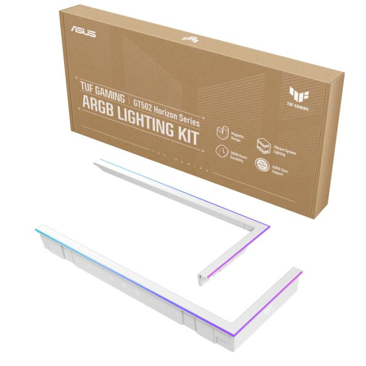ASUS TUF GAMING GT502 HORIZON ARGB LIGHTING KIT WHITE KIT D'AMELIORATION DE L'ECLAIRAGE RVB 