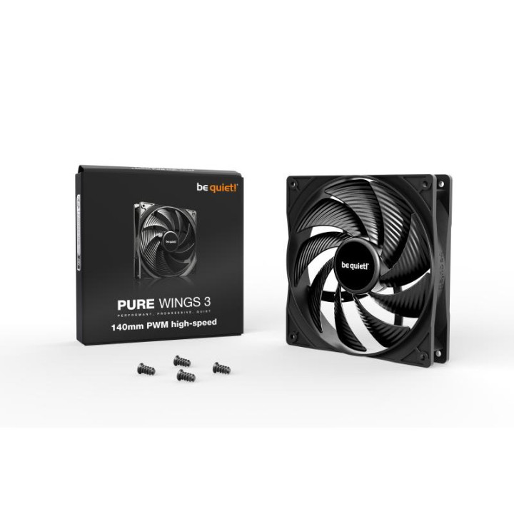 BE QUIET! PURE WINGS 3 140 MM PWM | VENTILATEUR PC HIGH-SPEED 