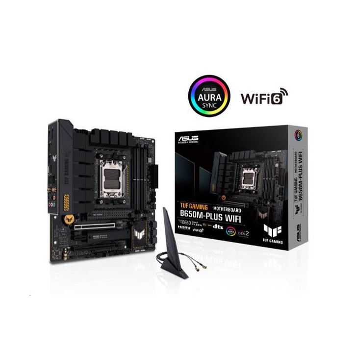 ASUS TUF GAMING B650M-PLUS WIFI - B650/AM5/DDR5/MATX 