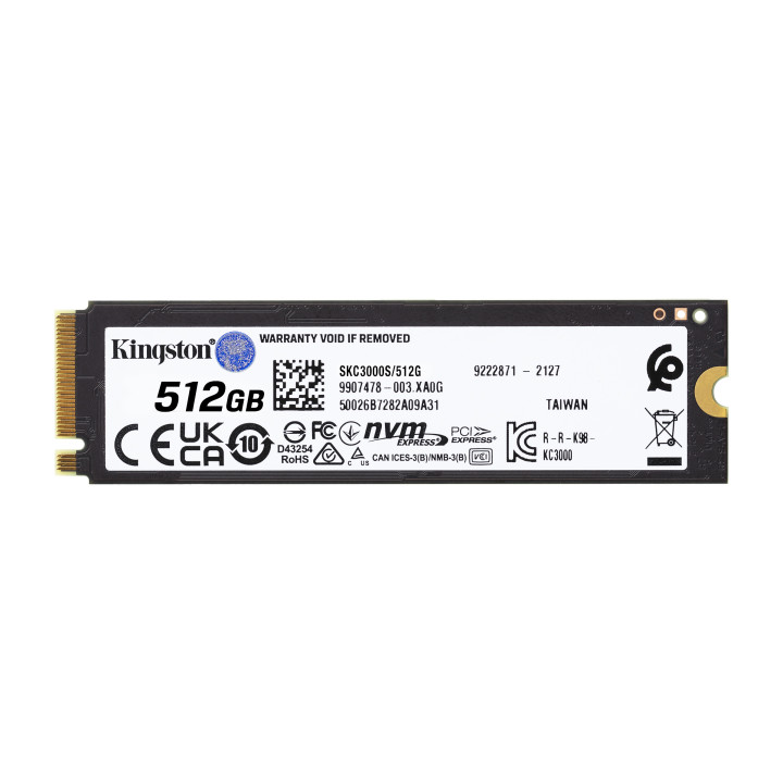 KINGSTON 500GO M.2 NVME GEN4 - KC3000 