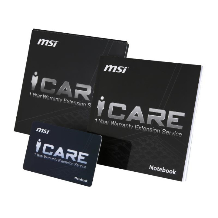 MSI COMPUTER 1 YEAR WARRANTY EXTENSION 
