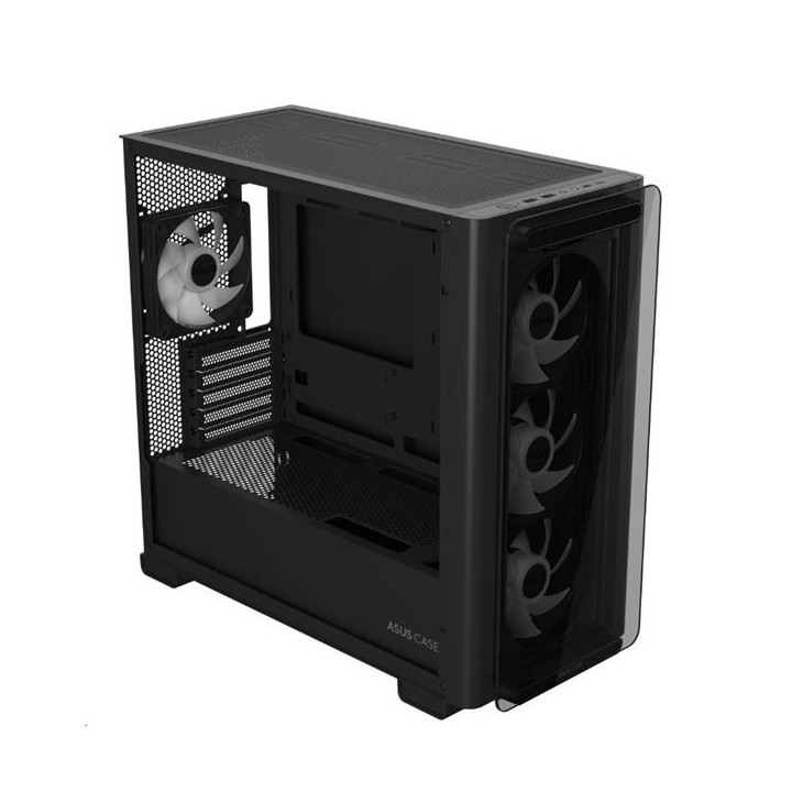 ASUS A23 PLUS TG ARGB NOIR - MT/SANS ALIM/MATX 