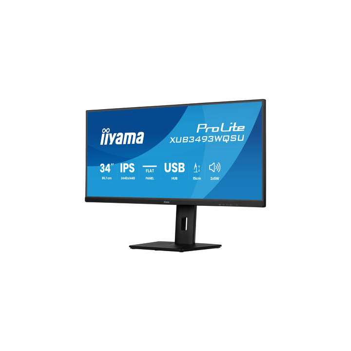 IIYAMA XUB3297QSNP-B1 32 QHD/100HZ/IPS/KVM/USB-C/RJ45 