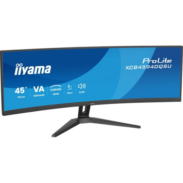 IIYAMA XCB4594DQSU-B1 45 CURVE DQHD/75HZ/VA/2MS/HP 