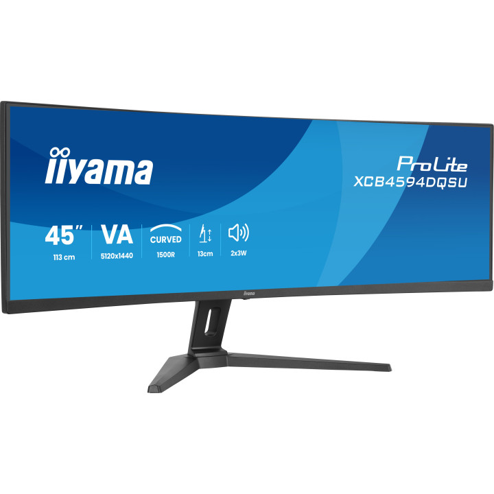 IIYAMA XCB4594DQSU-B1 45 CURVE DQHD/75HZ/VA/2MS/HP 