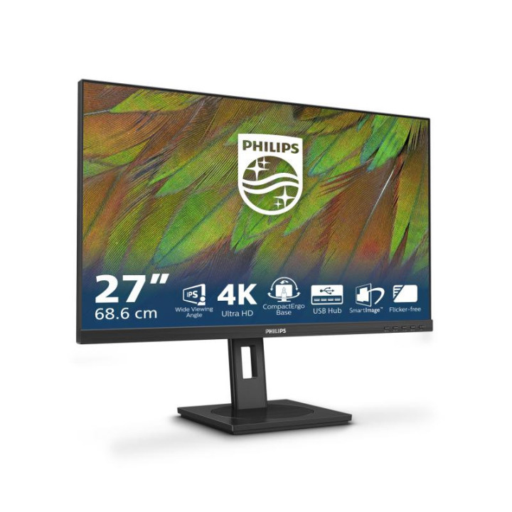 PHILIPS 3000 SERIES 27B1N3800/00 ECRAN PLAT DE PC 68.6 CM (27) 3840 X 2160 PIXELS 4K ULTRA HD LCD NOIR 