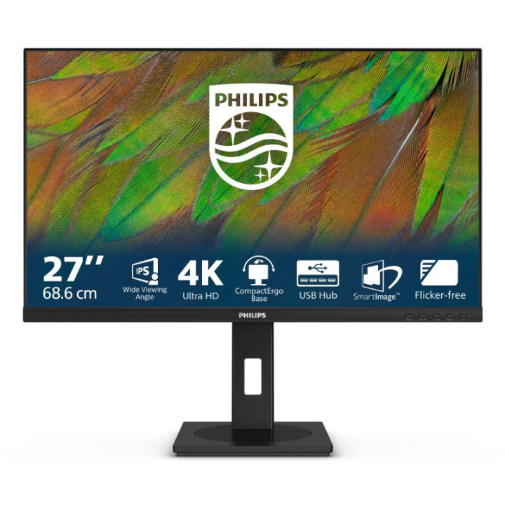 PHILIPS 3000 SERIES 27B1N3800/00 ECRAN PLAT DE PC 68.6 CM (27) 3840 X 2160 PIXELS 4K ULTRA HD LCD NOIR 