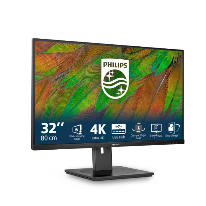 PHILIPS 3000 SERIES 32B1N3800/00 ECRAN PLAT DE PC 81.3 CM (32) 3840 X 2160 PIXELS 4K ULTRA HD LCD NOIR 