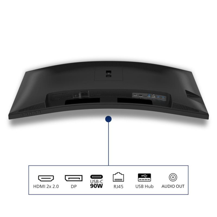 PHILIPS 3000 SERIES 34B2U3600C/00 ECRAN PLAT DE PC 86.4 CM (34) 3440 X 1440 PIXELS WIDE QUAD HD LCD NOIR 