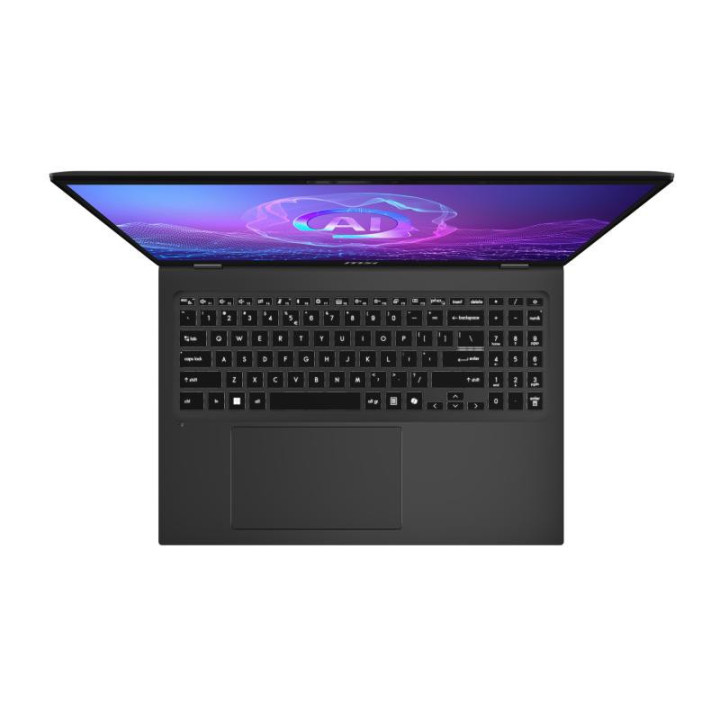 MSI PRESTIGEPRO 16 AI B2HVEG-259FR INTEL CORE ULTRA 9 285H ORDINATEUR PORTABLE 40.6 CM (16) UHD+ 32 GO LPDDR5X-SDRAM 1 TO SSD NV