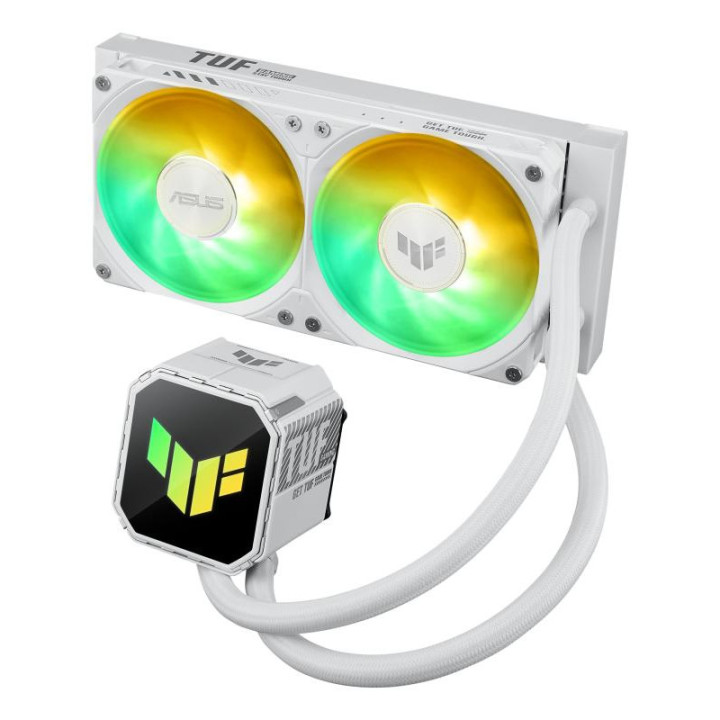 ASUS TUF GAMING LC III 240 ARGB WHT PROCESSEUR REFROIDISSEUR DE LIQUIDE TOUT-EN-UN 12 CM BLANC 
