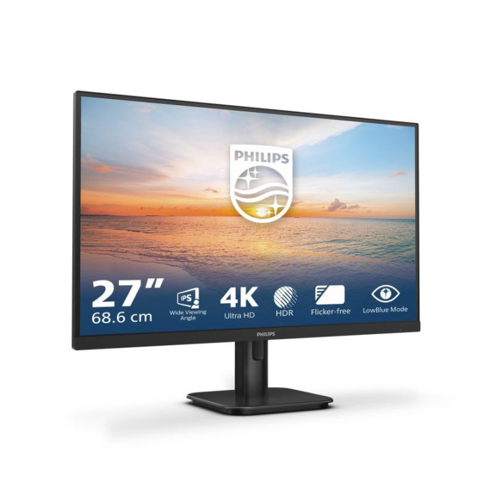 PHILIPS 27E1N1800A/00 ECRAN PLAT DE PC 68.6 CM (27) 3840 X 2160 PIXELS 4K ULTRA HD LED NOIR 