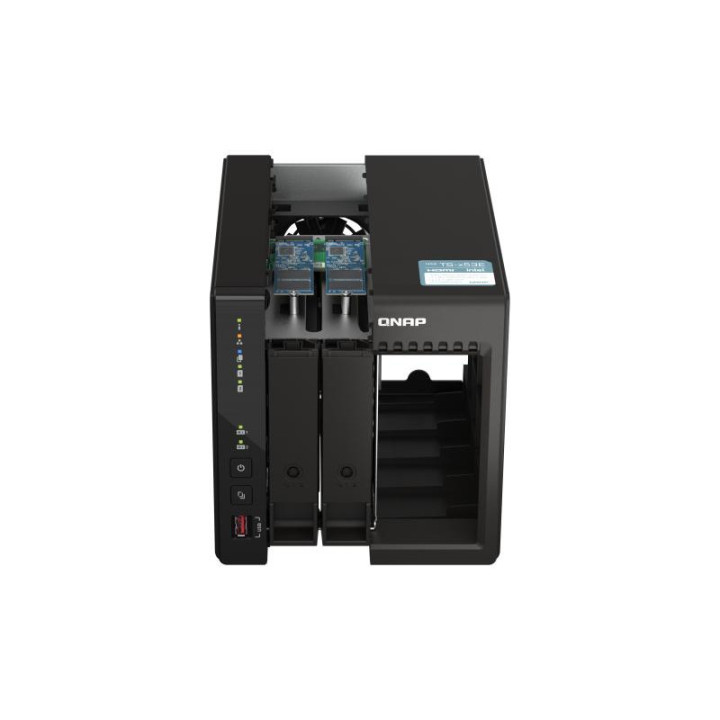 QNAP TS-253E NAS TOWER INTEL CELERON J6412 8 GO 0 TO QNAP QTS NOIR 