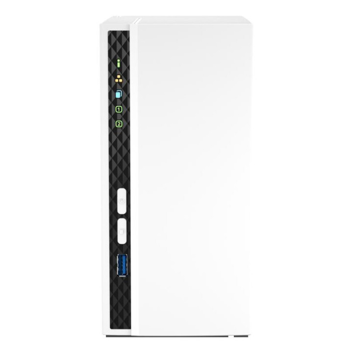 QNAP SYSTEMS 2 BAY 2.0 GHZ QC 2 GB 1X GBE 