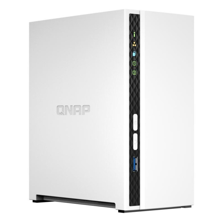 QNAP SYSTEMS 2 BAY 2.0 GHZ QC 2 GB 1X GBE 