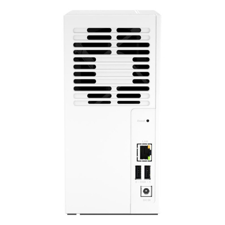 QNAP SYSTEMS 2 BAY 2.0 GHZ QC 2 GB 1X GBE 